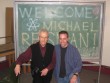 My dad and me at Fair Lawn Public Library - my hometown library!